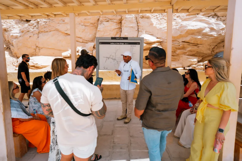 Book Egypt Travel guide explaining the Valley of the Kings