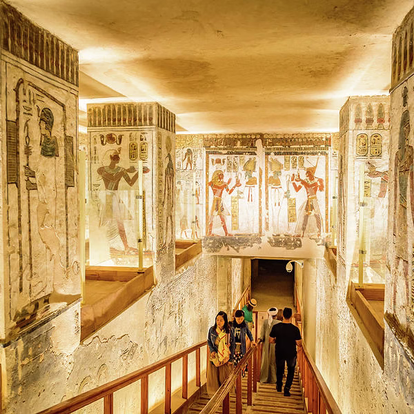 2 Days Tour from Cairo to Luxor & Aswan by Plane Valley of the Kings tomb in Luxor Egypt
