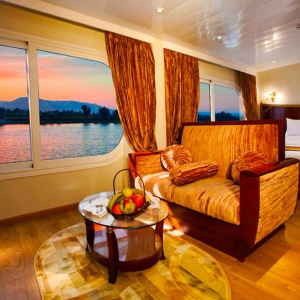 4 Days Cruise on Al Hambra Nile Cruise from Aswan with Nile view