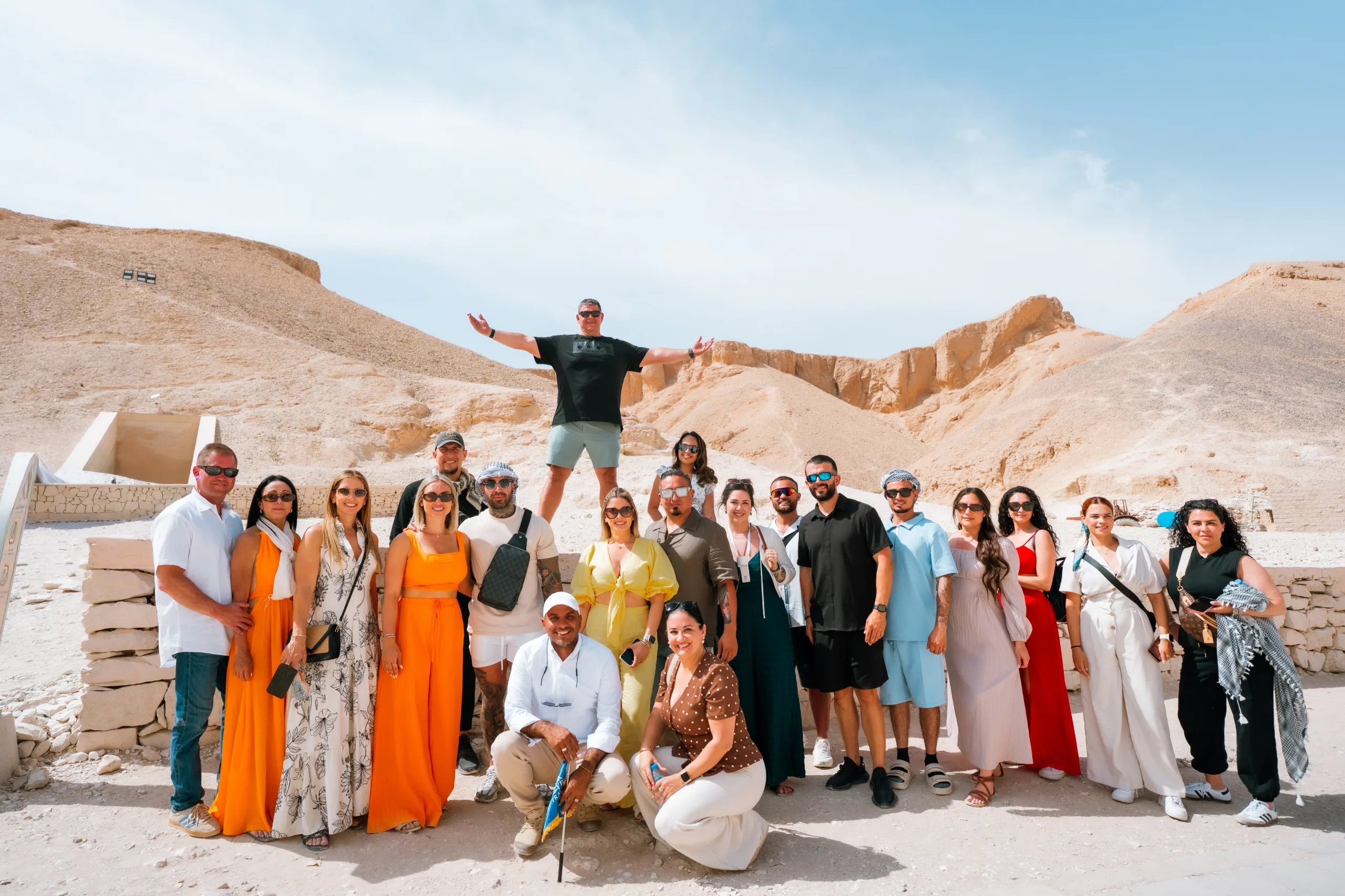 Book Egypt Travel group at the Valley of the Kings in Luxor