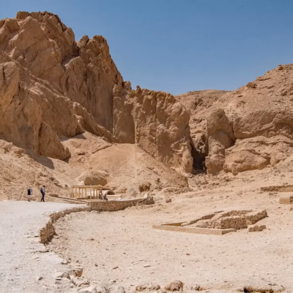 Valley of the Kings Luxor desert landscape ancient tombs Egypt