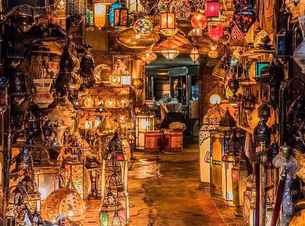 Khan El Khalili Cairo Market Guide during Cairo tour from El Gouna with Book Egypt Travel