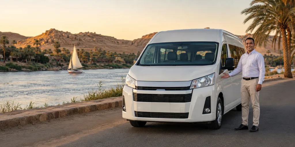 Private Transfer from Aswan to Luxor