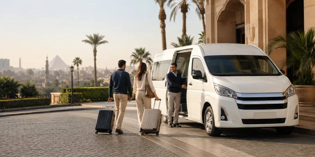 Private Transfer from Your Cairo or Giza Hotel to Cairo Airport