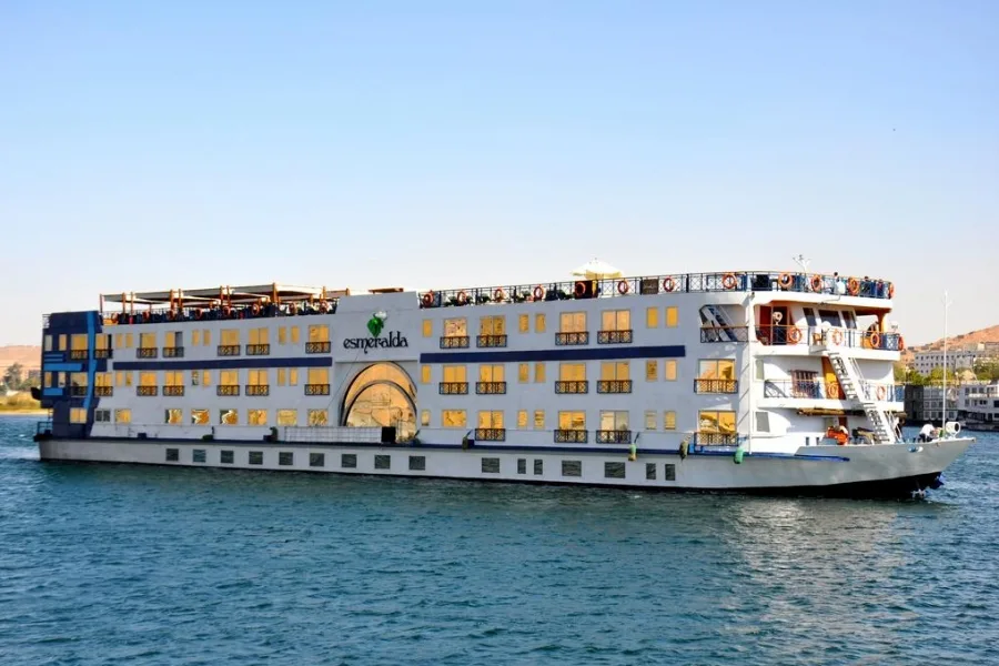 Nile cruise panorama